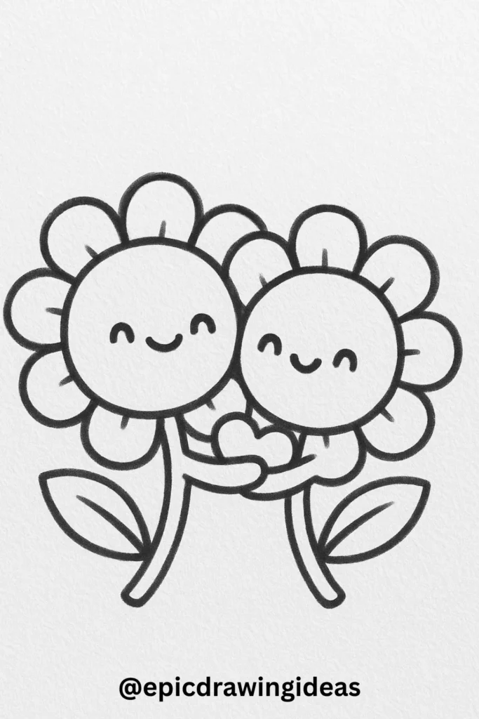 A Hug Between Petals