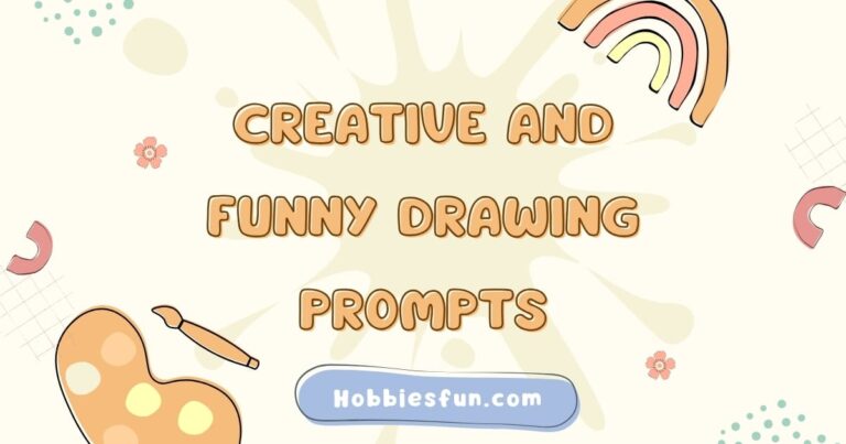 148 Creative And Funny Drawing Prompts For Beginners
