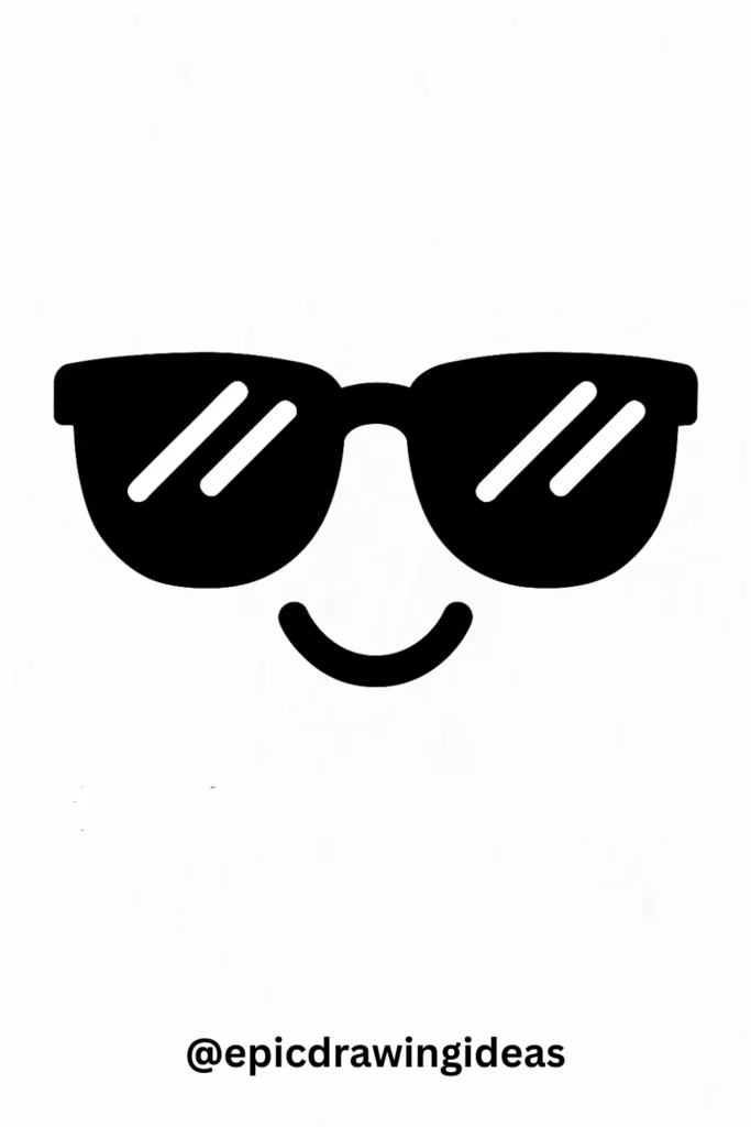 Cartoon Eyes with Sunglasses