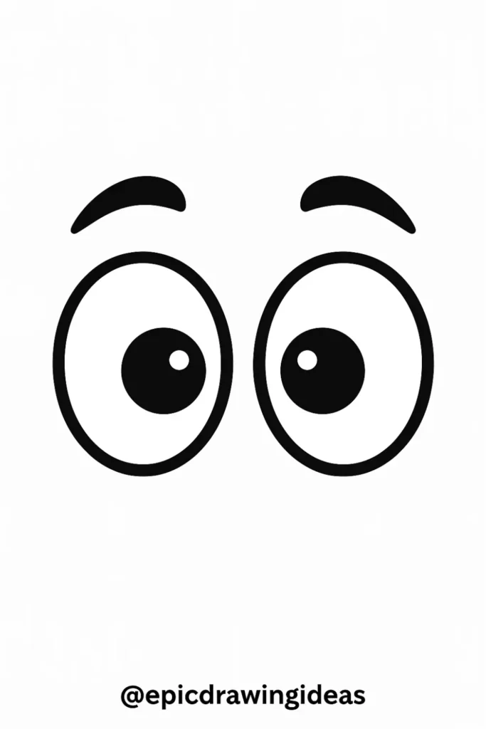 Wide-Eyed, Shocked Expression