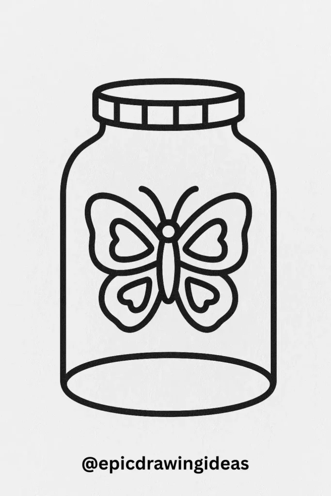Butterfly in a Jar