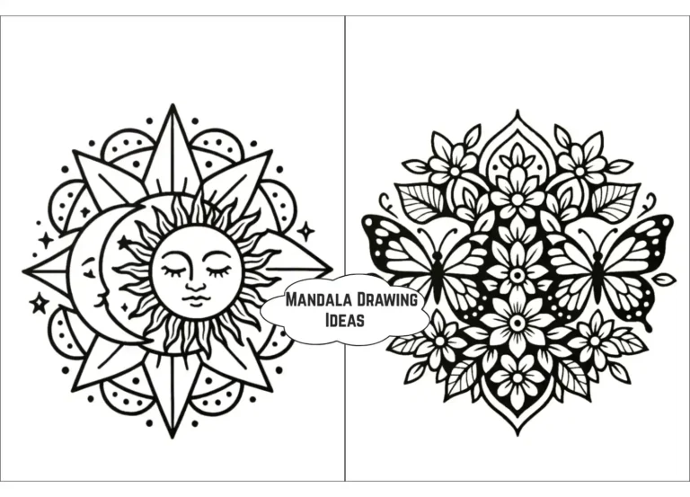 Mandala drawing ideas