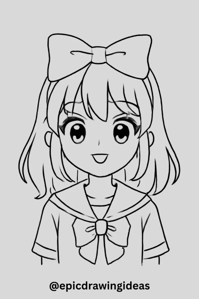 Girl With A Bow