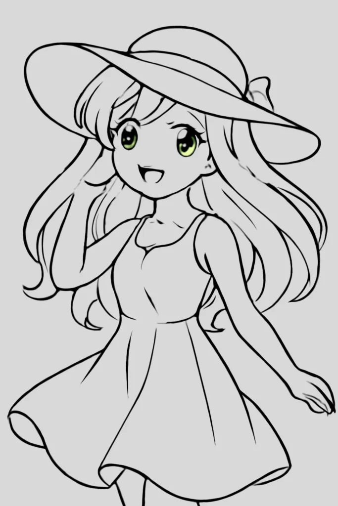 Girl With Sunhat