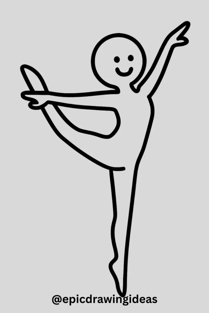 Body Base in a Dancer's Pose