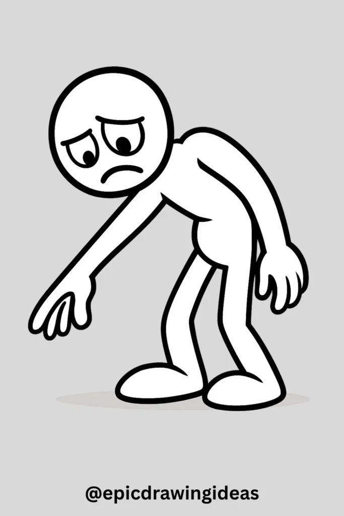 Body Base with One Arm Reaching Down