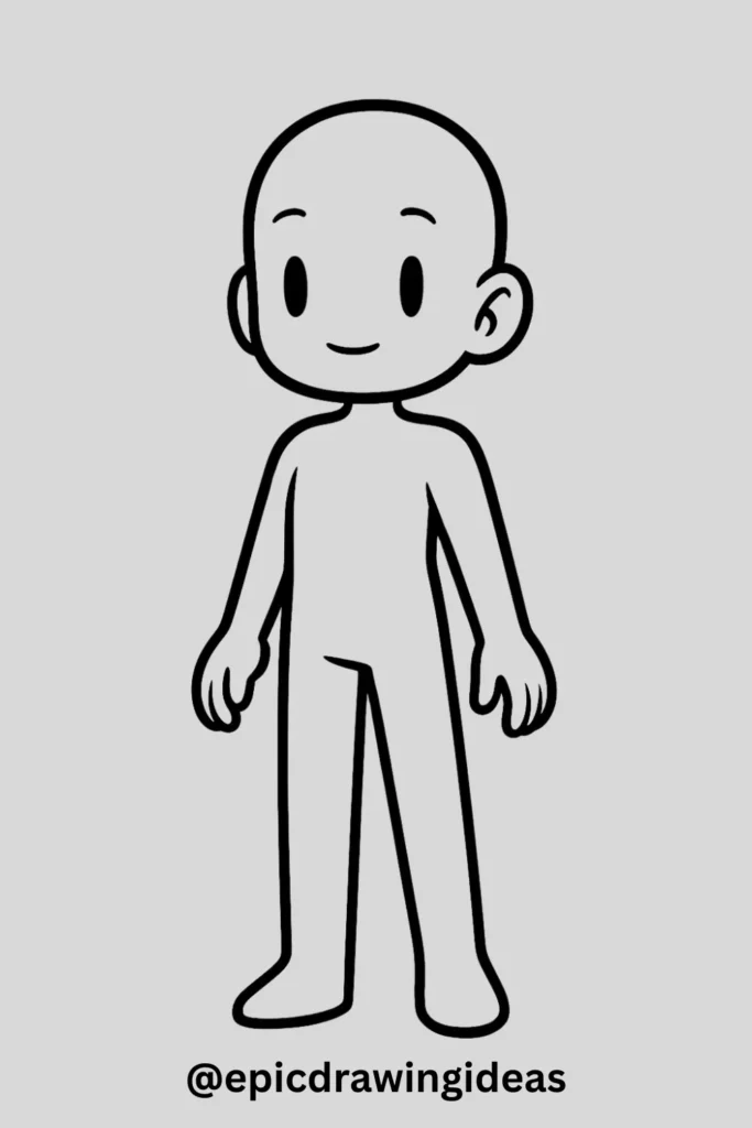 Simple Body Base with Standing Pose