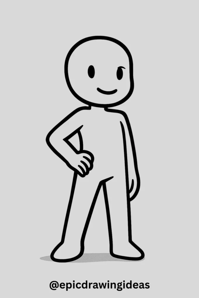 Body Base with Hand on Hip Pose