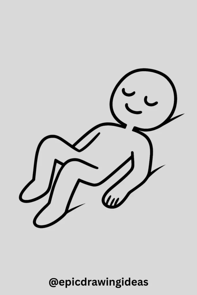 Body Base in a Lying Down Pose