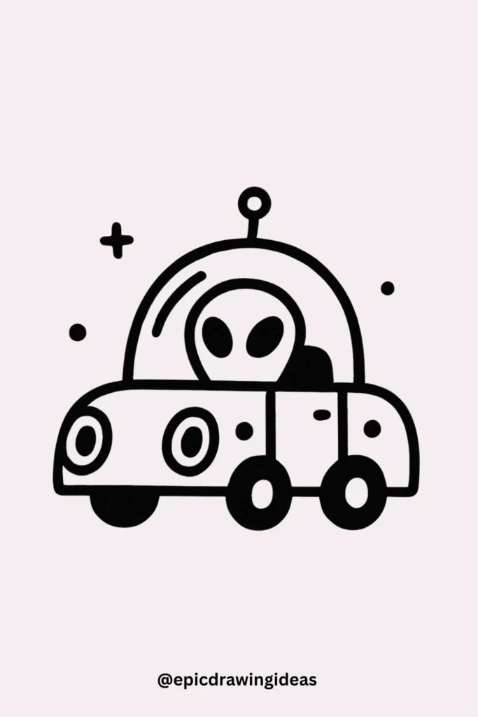 Alien Pod Car