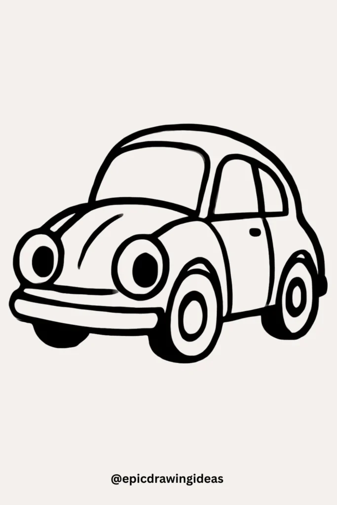 Bubble-Shaped Classic Beetle