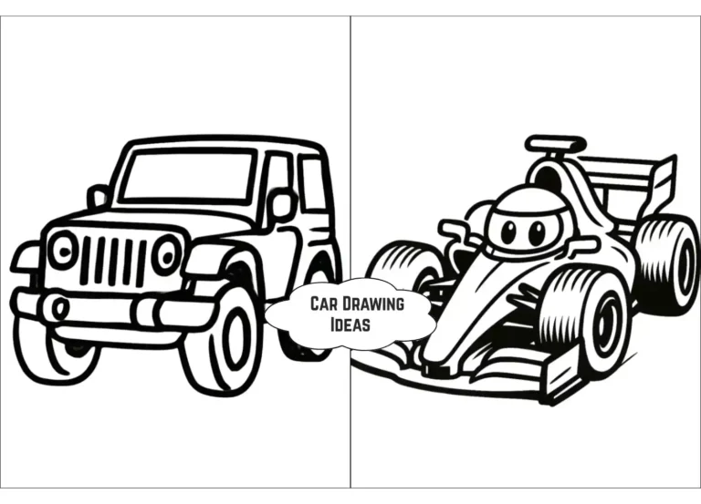 car drawing ideas
