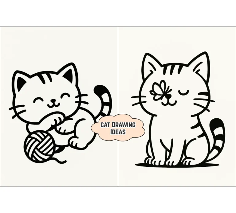 cat drawing ideas