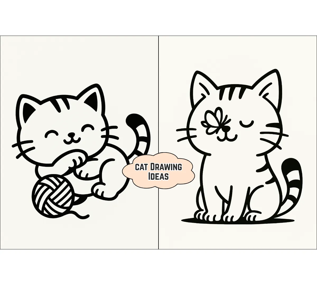 cat drawing ideas