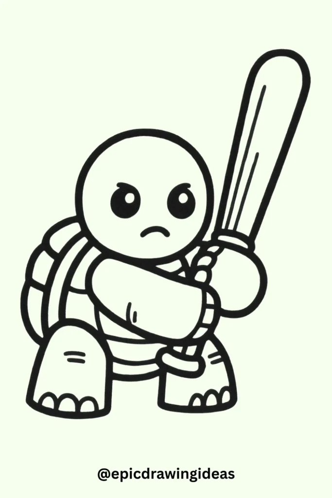 Turtle Batter Up!