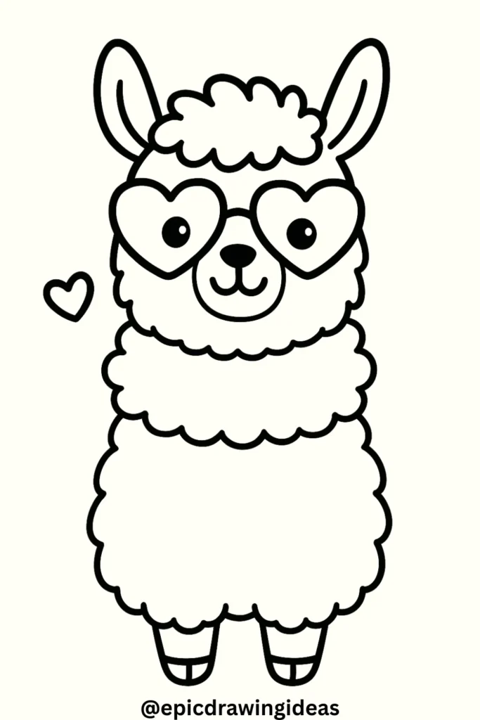 Llama with Sunglasses