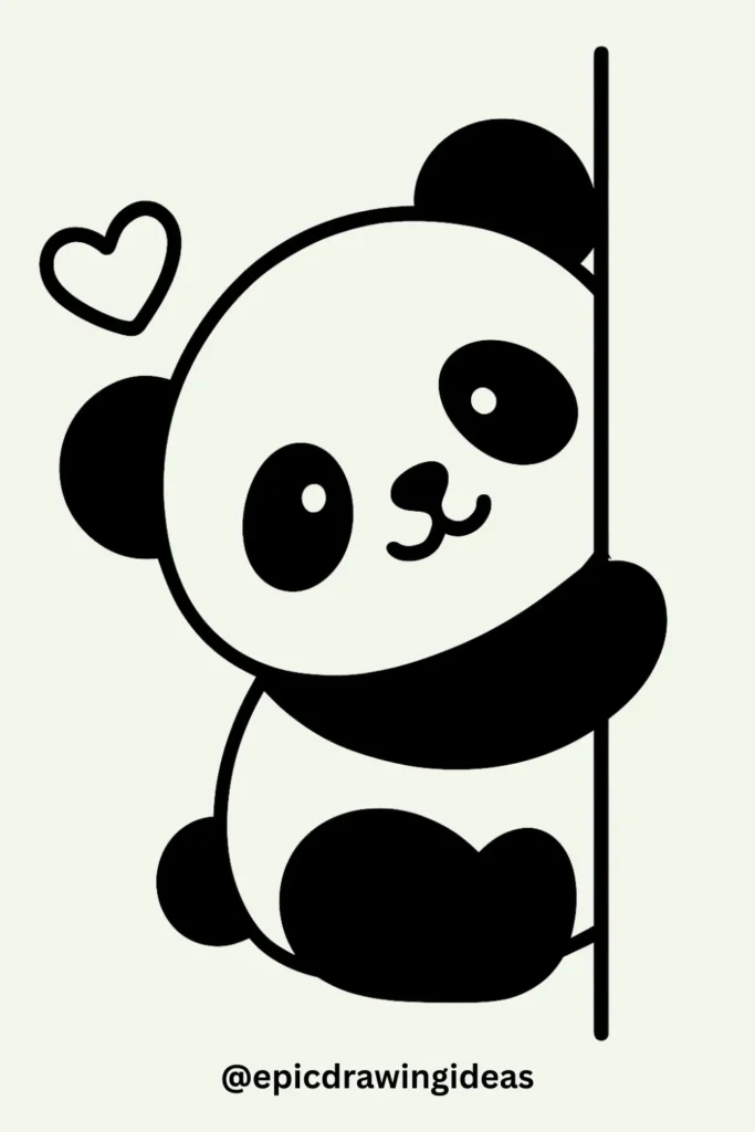 Peekaboo Panda