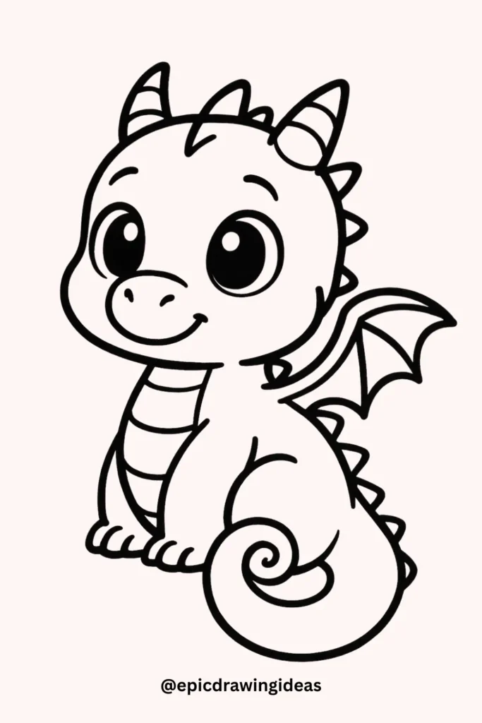 Dragon with Big Eyes
