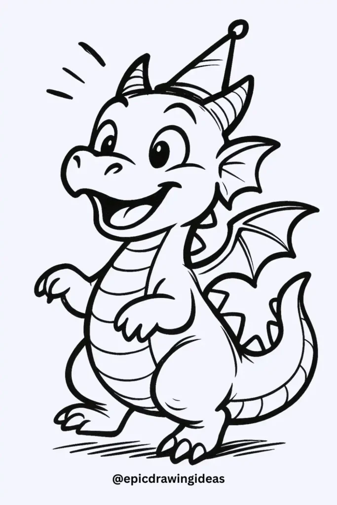 Dragon with a Little Hat