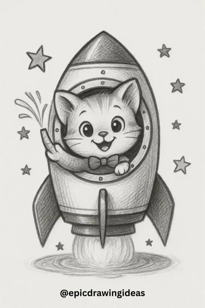 Rocket Kitty Blast Off