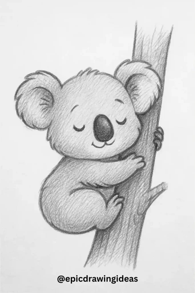 Koala on a Branch