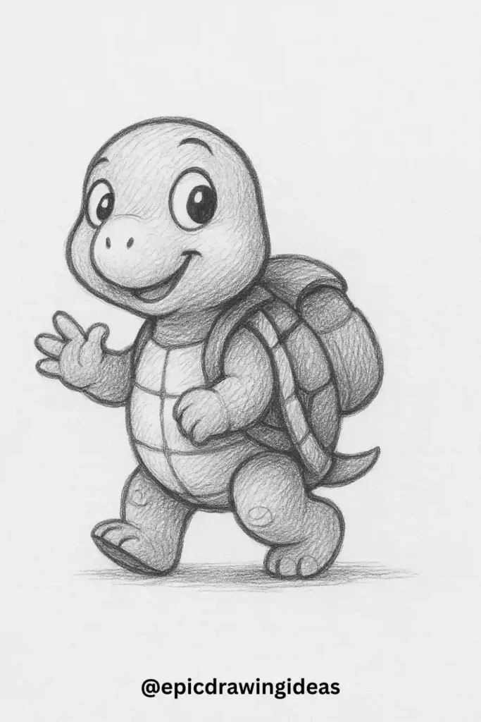 Turtle with a Backpack