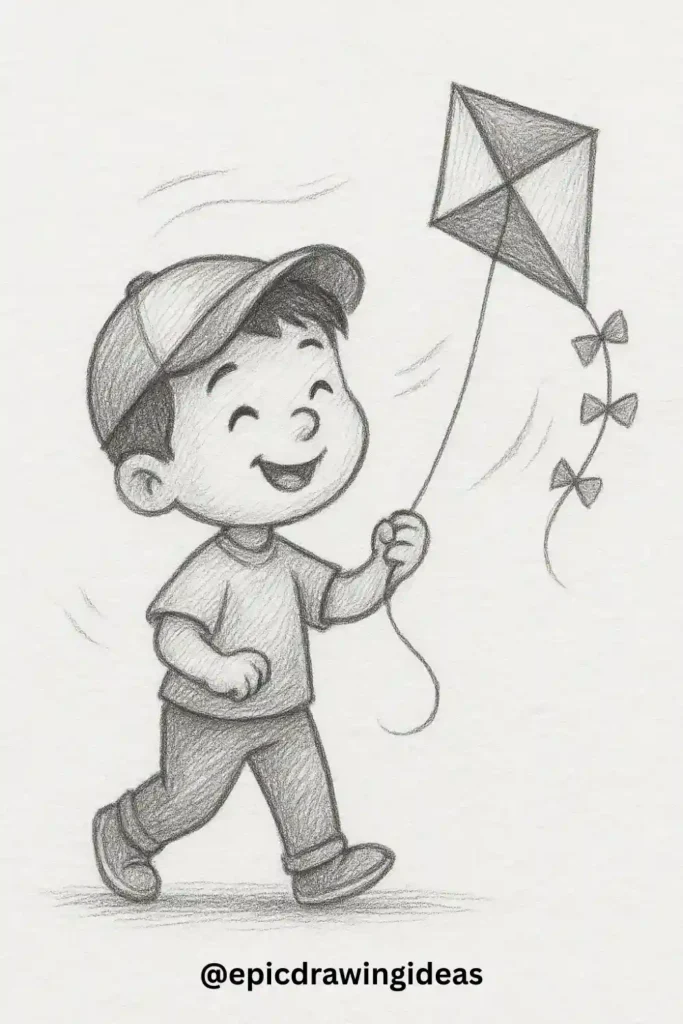 Kite-Flying Kid