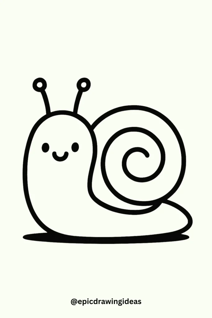 Snail with a Spiral Shell