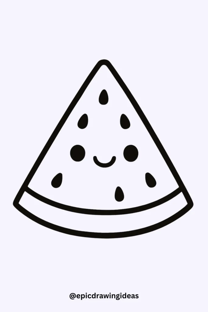 Kawaii Watermelon Slice