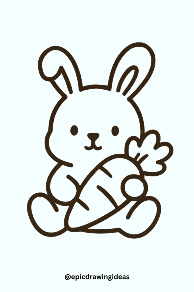 Bunny with a Carrot