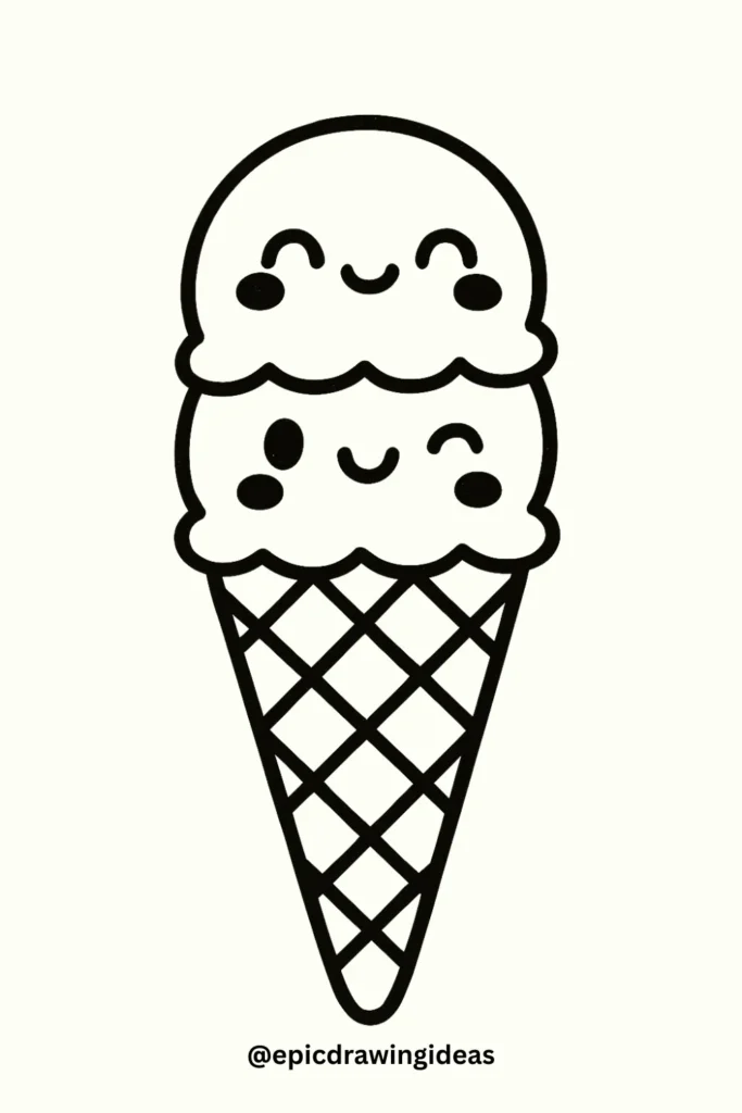 Ice Cream Cone Trio
