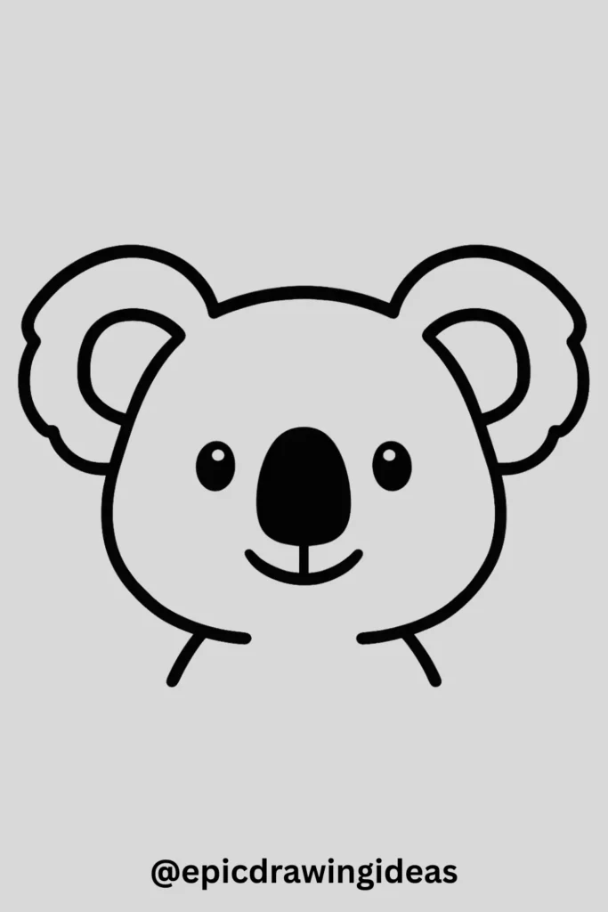 Sweet Koala Face