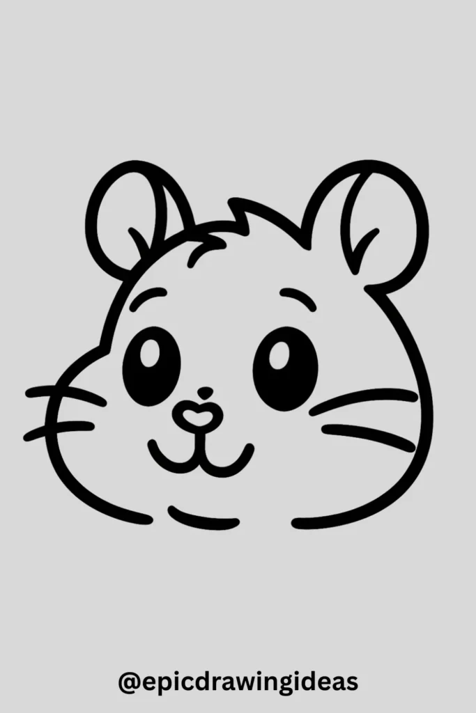 Cute Hamster Face