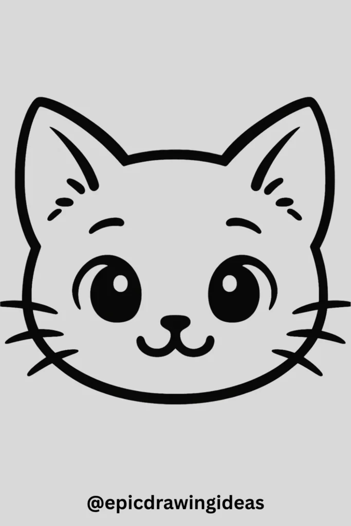 Playful Kitten Face