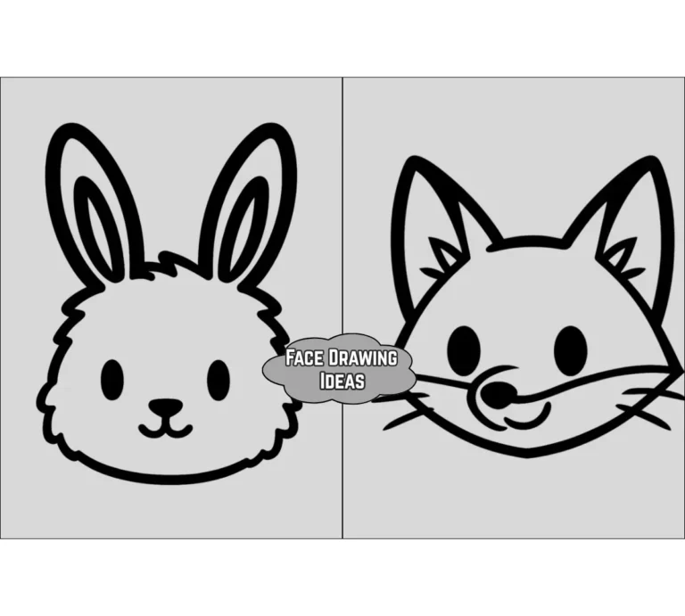 face drawing ideas