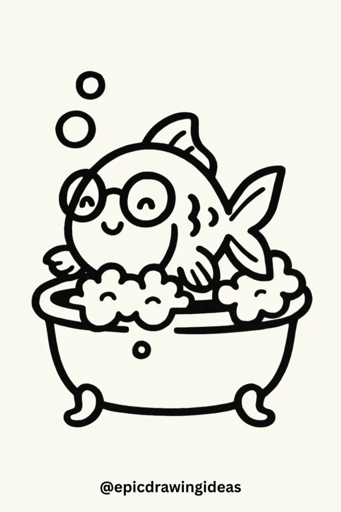 Bubble Bath Fish