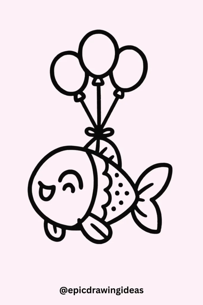 Fish with Balloons