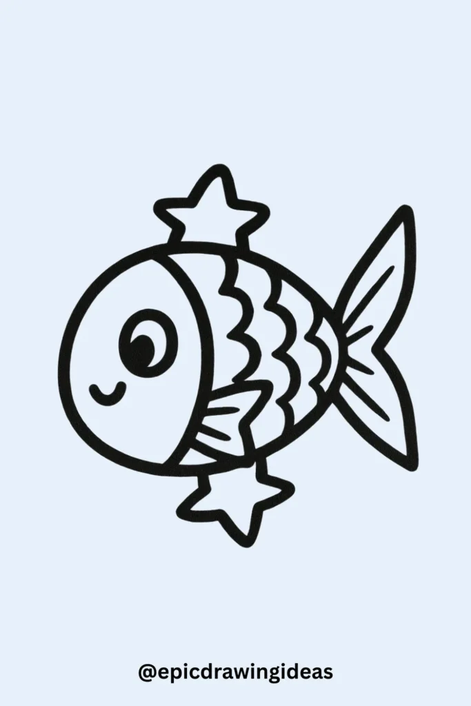 Star-Finned Swimmer