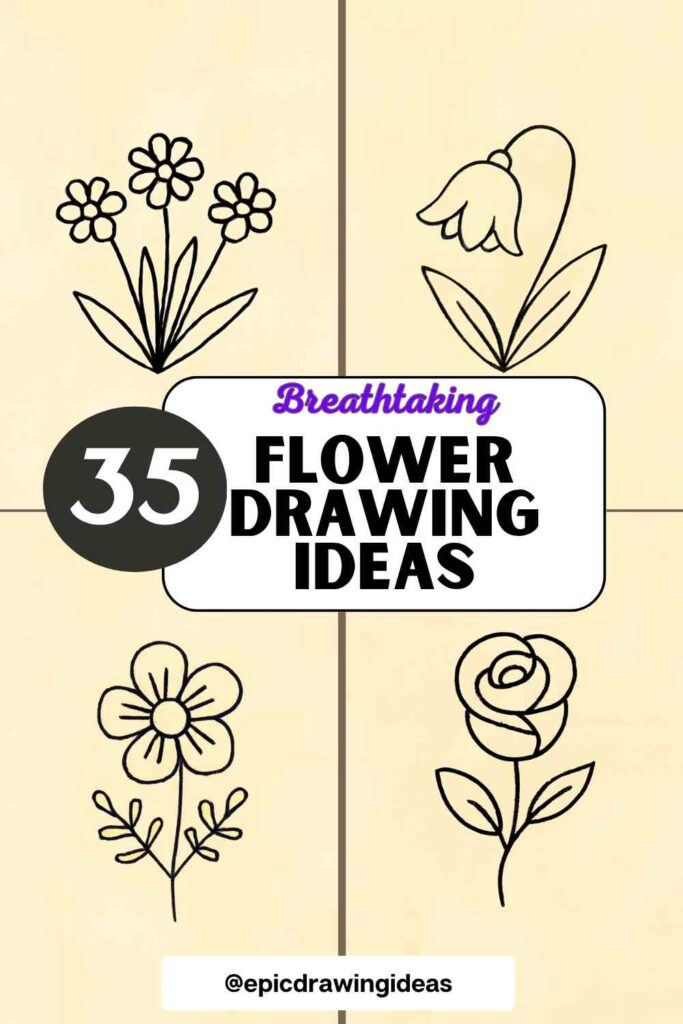 flower drawing