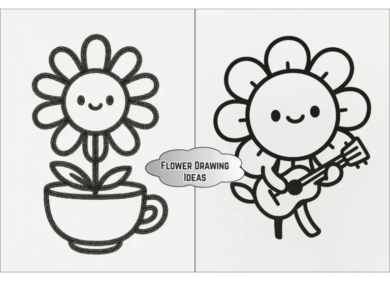flower drawing ideas