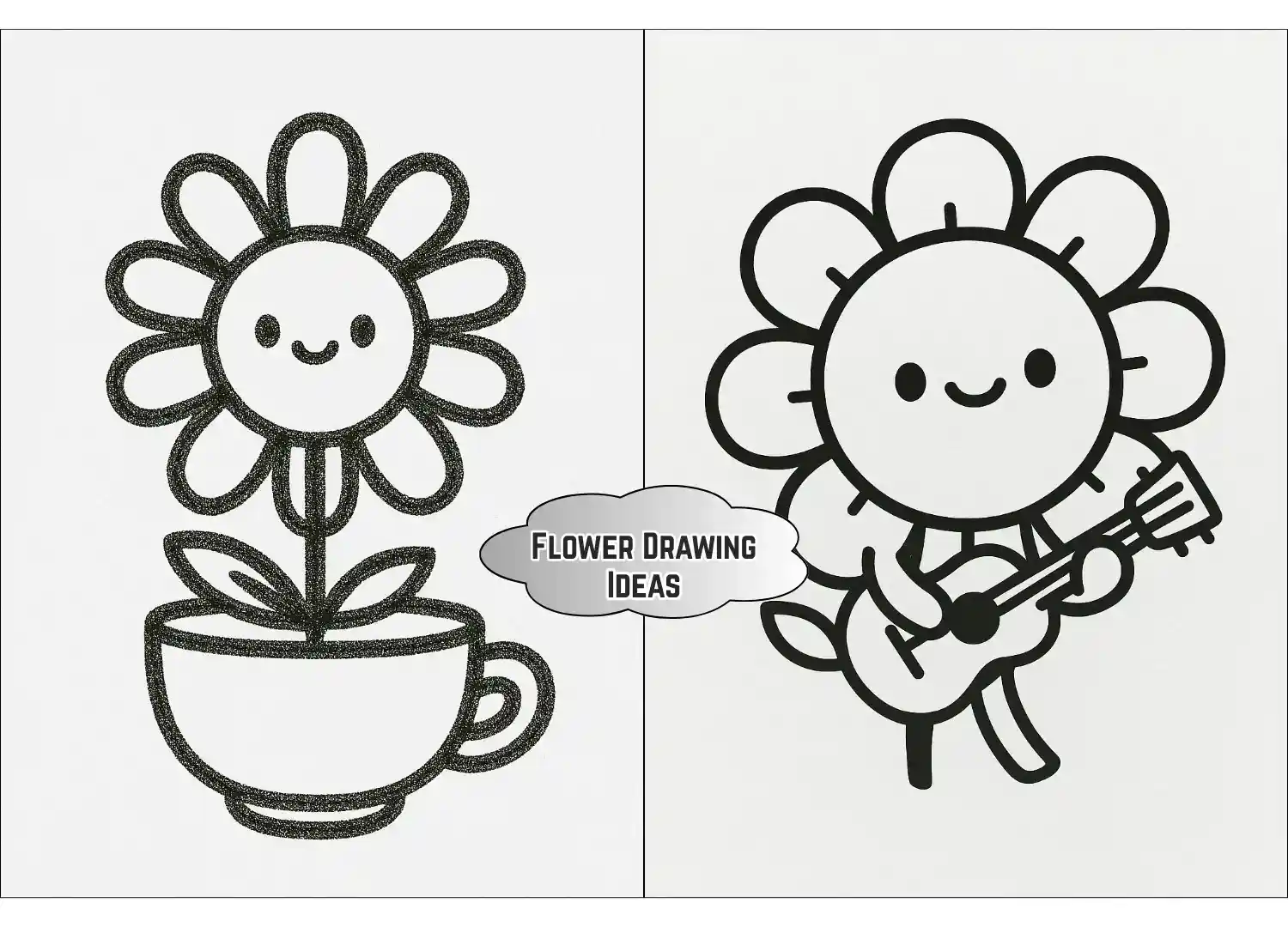 flower drawing ideas