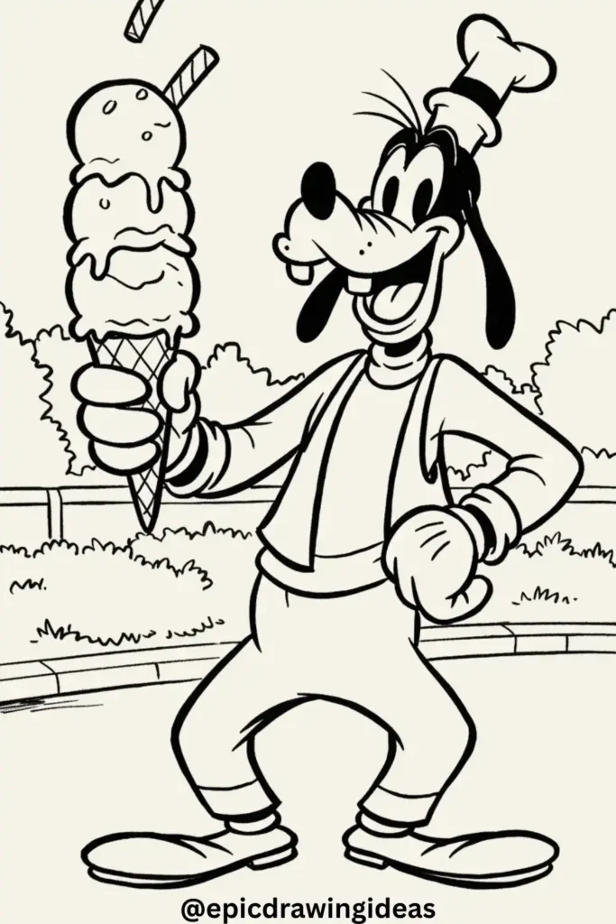 Goofy’s Ice Cream Delight