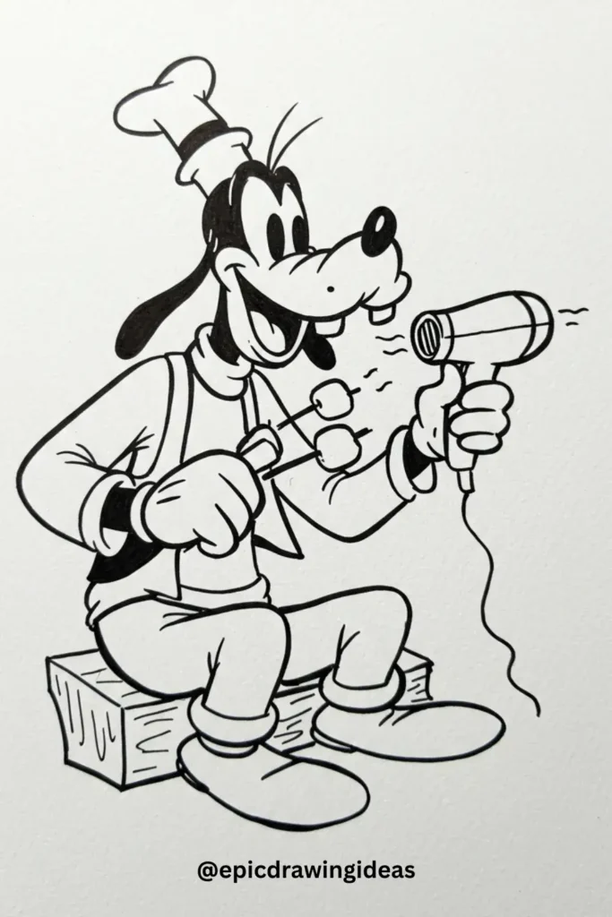 Goofy's Hair Dryer Marshmallow Hack