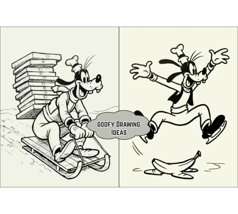 goofy drawing ideas