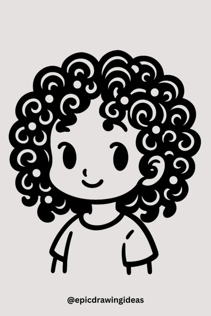 Spiral Curls with Beads
