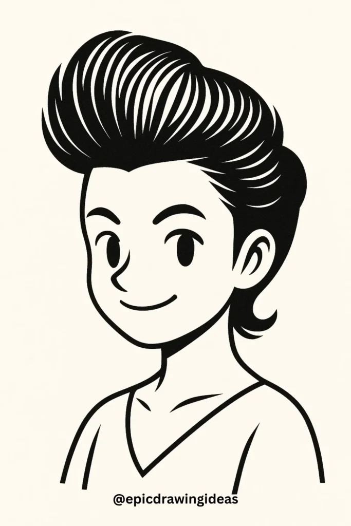 Voluminous Pompadour