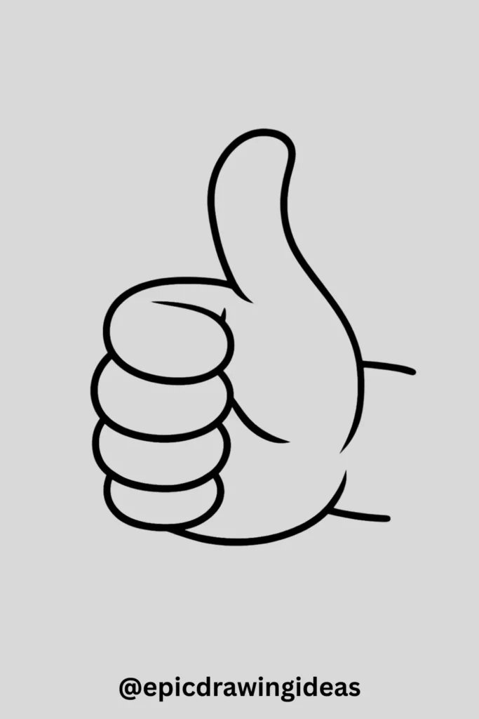 Hand Making a Thumbs-Up