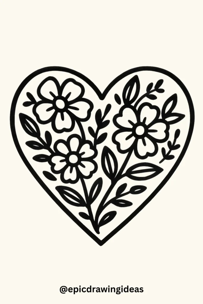 Floral Heart