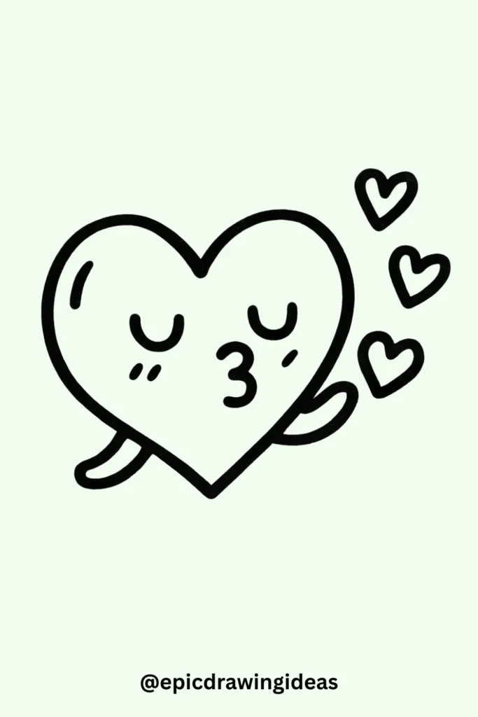 Heart-Blowing Kisses