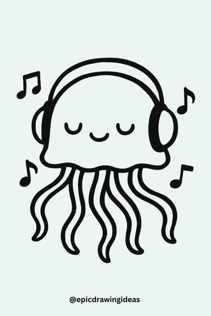 Music Lover Jellyfish